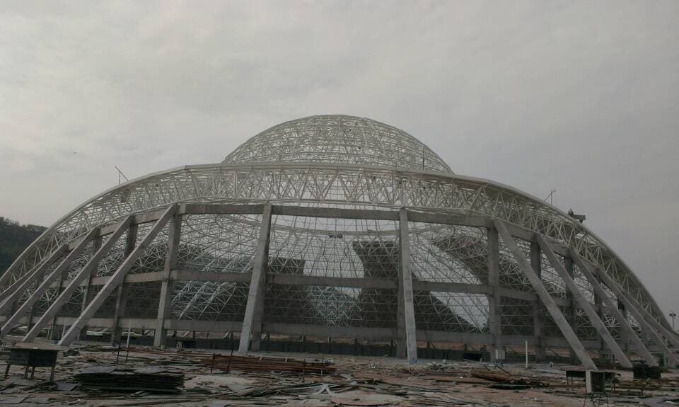 丽江体育场馆网架工程