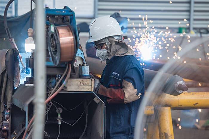 丽江网架焊接车间